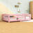 Wood Floor Bed with Safety Guardrails-759245154-759245144