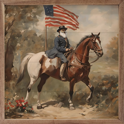 Cavalier patriotique
