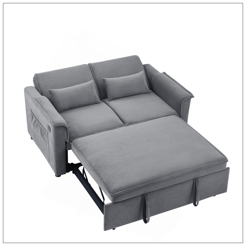 Canapé-lit convertible Modern, Grey