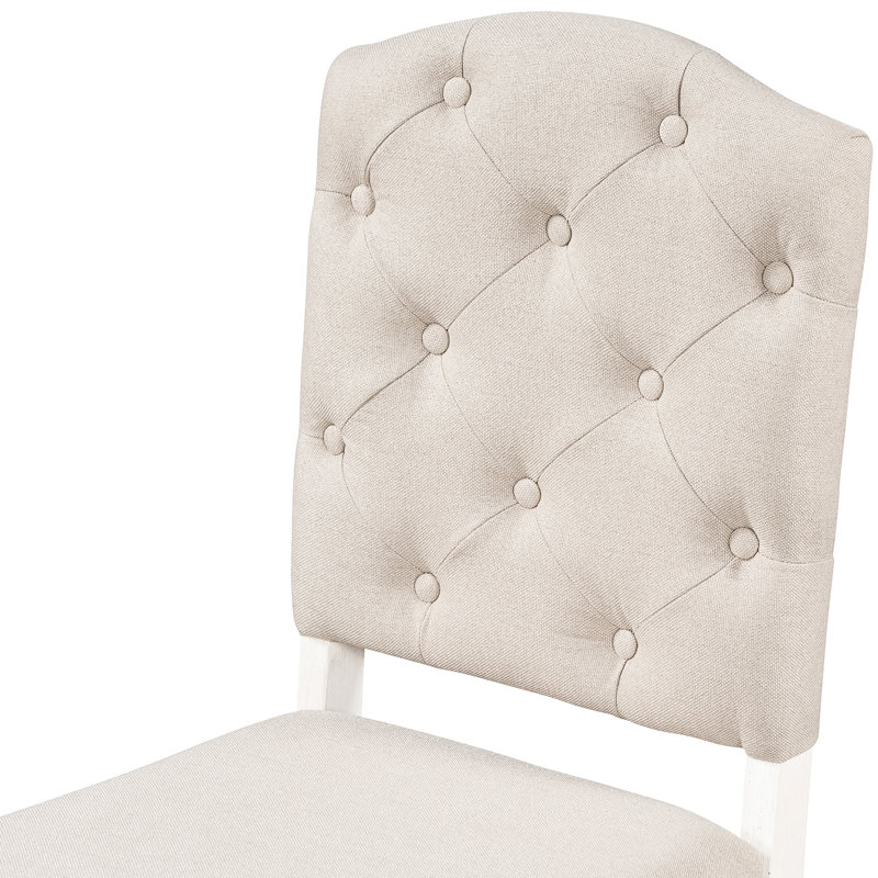 4 salles à manger - style élégant, rembourré, et bois de chêne naturel, pour la collection Home Chair (4), tissu, bois