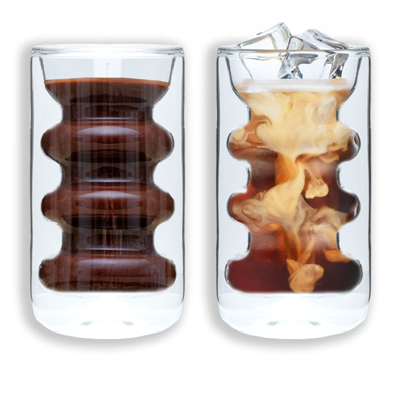 260ml Double Wall Glass, 2