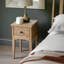 32cm W Solid Wood Bedside Table