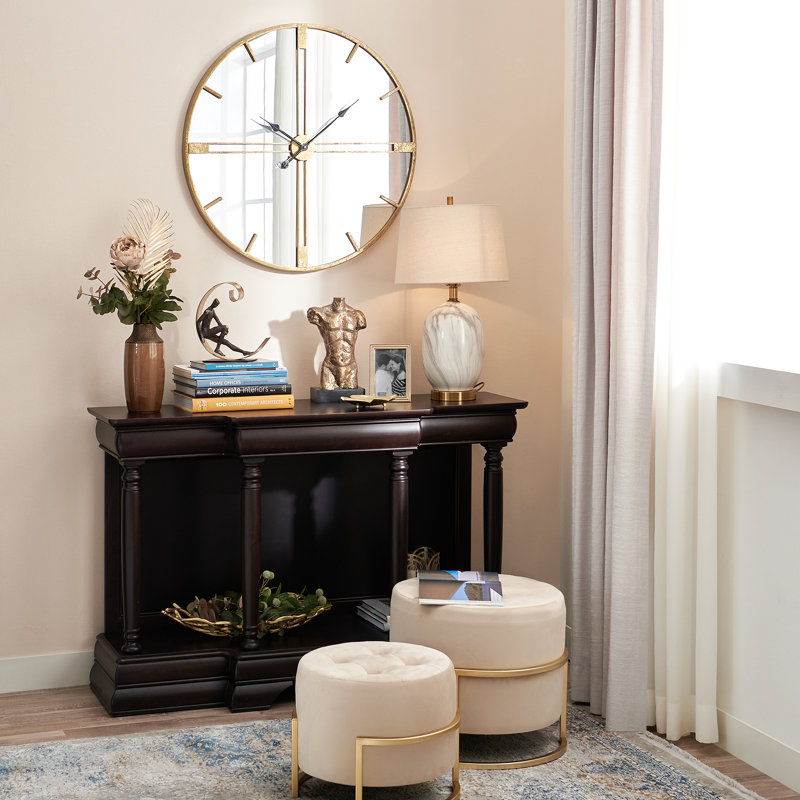 Geoff Steel Accent Stool