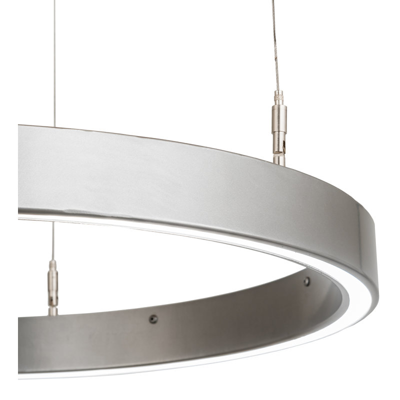 Lustre géométrique à DEL Ouameni, H 2 po x l 24 po x P 24 po