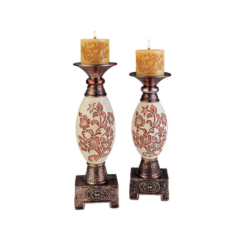16'' H Plastic / Acrylic Tabletop Candlestick