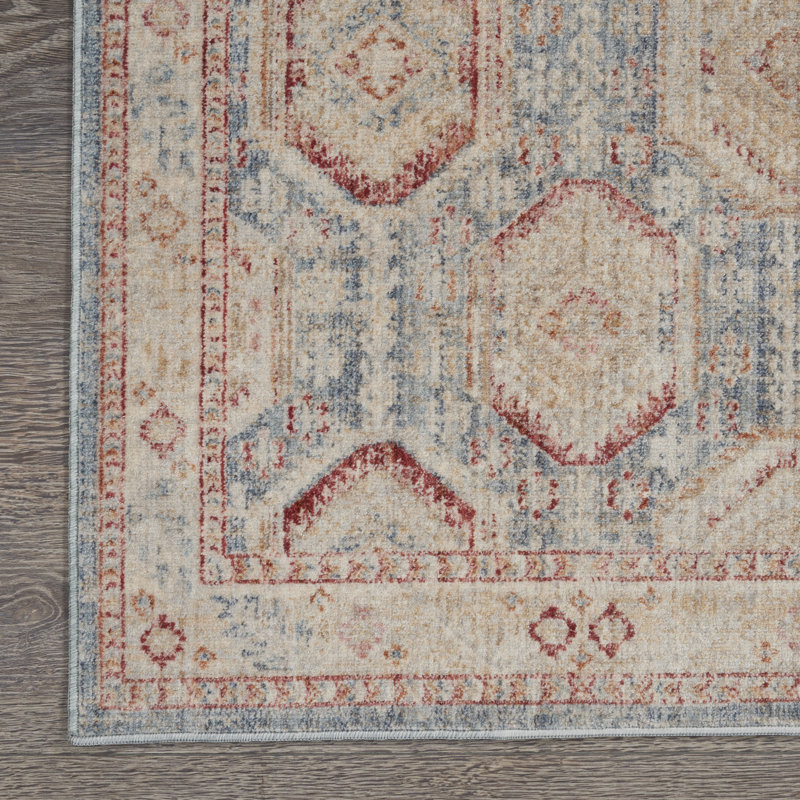 Silvian Oriental Indoor Rug, Runner 2'7" x 12'