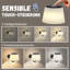 Steel LED Armed Sconce