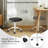 Ebern Designs Ergonomic Mesh Rolling Desk Chair, Armless Adjustable Office Task Chair with Wheels for Home or Study Use-301040934
