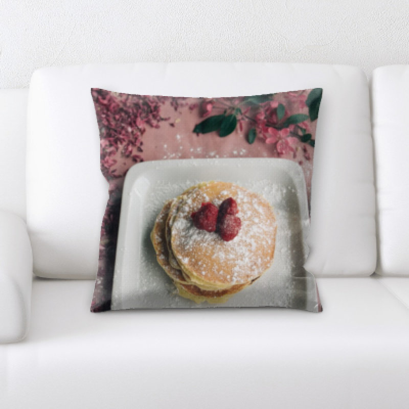 Microsuede Throw Pillow