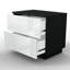 Varonique 2 Drawer Bedside Table-68028627