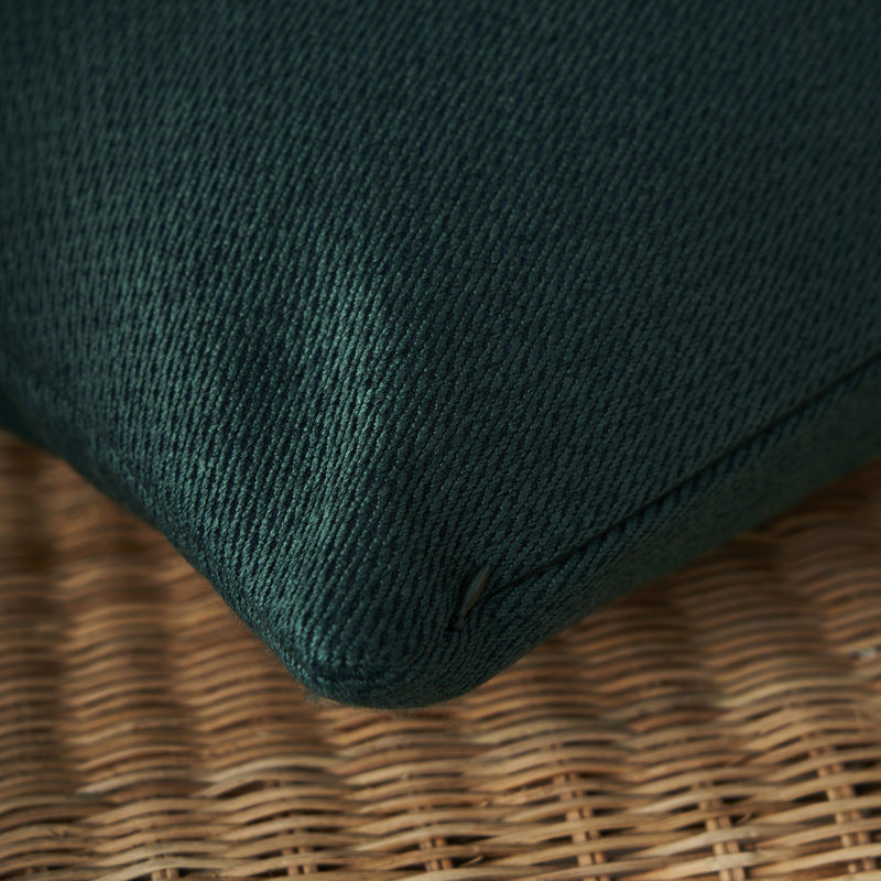 Agbogla Square Cushion, Green