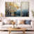 Gold Floater Framed