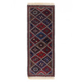 Fine Hand knotted Persian Yalameh runner 1'9"X4'10"