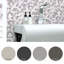 Eterna 1" x 1" Straight Edge Glass Mosaic Wall And Floor Tile-108486543