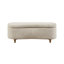 Banc de rangement courbé taupe Bailey-1625810382