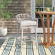 Lucan 39'' Olefin Rope Outdoor Bar Stool with Cushion
