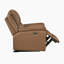 Lucien: Fauteuil inclinable électrique en cuir fleur moderne et contemporain de 35 po avec commande à une touche, charge USB et conception à fixation murale-610150749