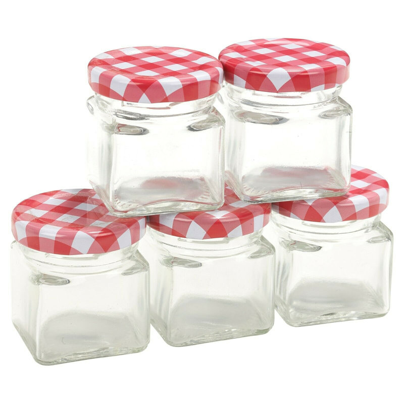 Glass Jar - Set of 5