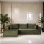 Canapé-lit modulaire 2 pièces pour salon-1872071797