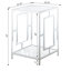 Sapienza Metal Frames End Table with Shelves-97811107