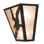 2 - Light Flush Mounted Sconce