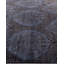 Tapis unique noué à la main Vibrance - gris, 5 pi 10 po x 8 pi 9 po