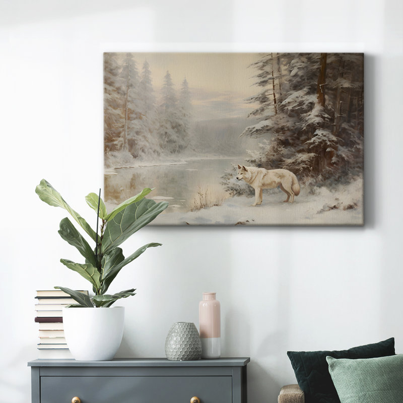 «Vintage Landscape - DCCCXXXI», reproduction d'art sur toile, H 33 po x l 49 po