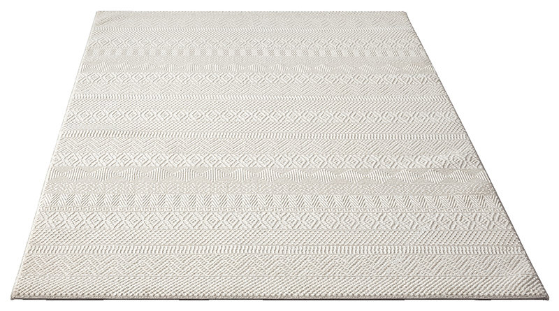 Carloz Ikat Dhurrie Area Rug, Rectangle 80 x 150cm