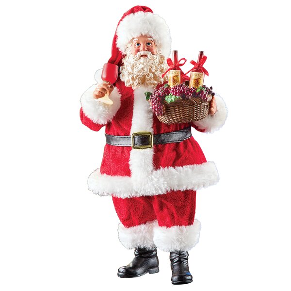 The Holiday Aisle® Santa Claus Tabletop Figurine & Reviews | Wayfair