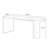 Black Half-circle Solid Wood desk-961517762