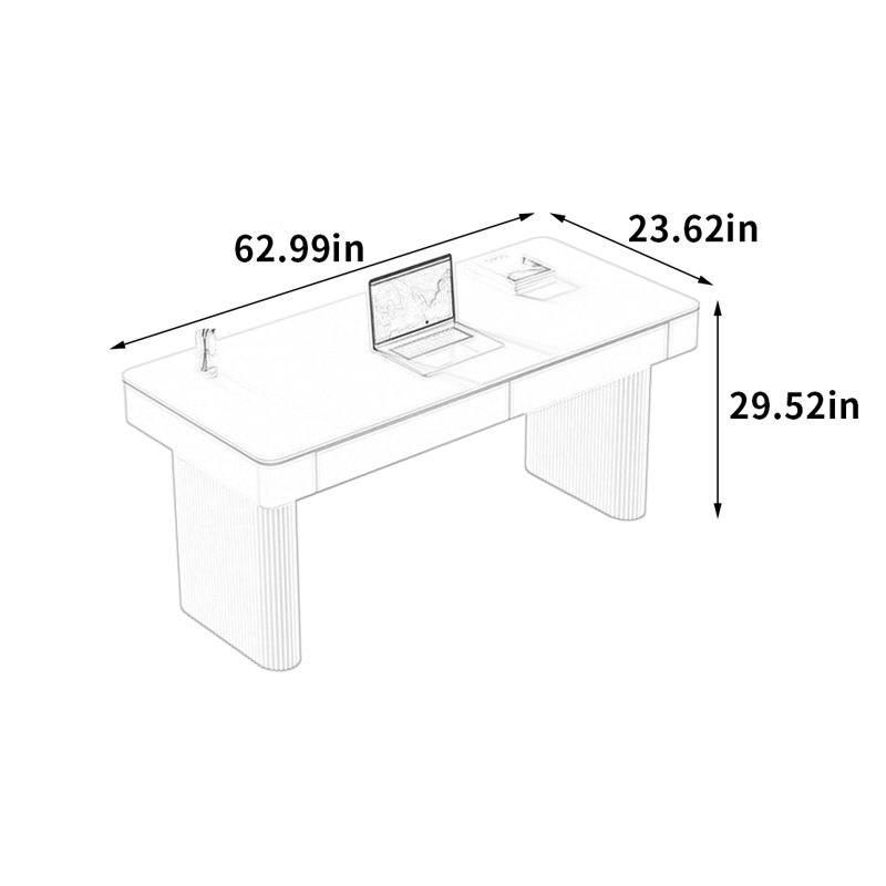 Dipaolo, 29.52" H x 62.99" W x 23.62" D
