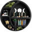 Tablette en cristal 13,5 po Celestial