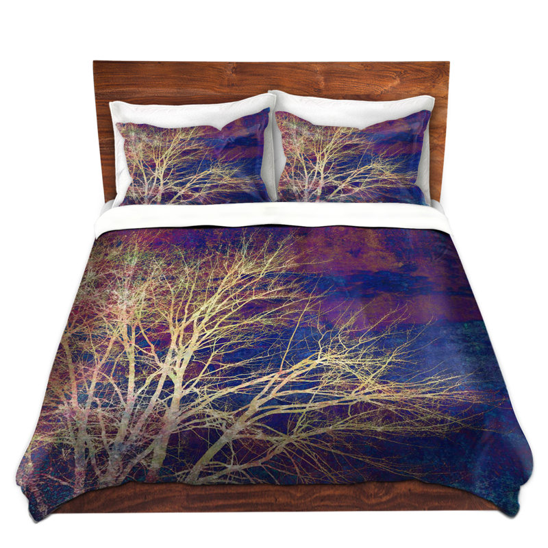 Ensemble de housse de couette étrange days, 1 housse de couette grand + 2 taies standards