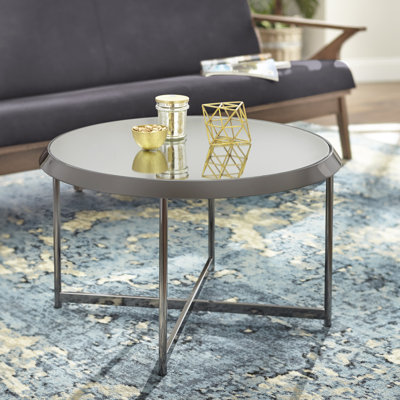 Hines Glass Top Coffee Table