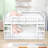 Full Over Full Wood Bunk Bed With Enhanced Safety Features And Ladders-920464584
