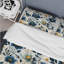 Ensemble de housse de couette Antique Blue Graceful Flowers I - Floral-36010261