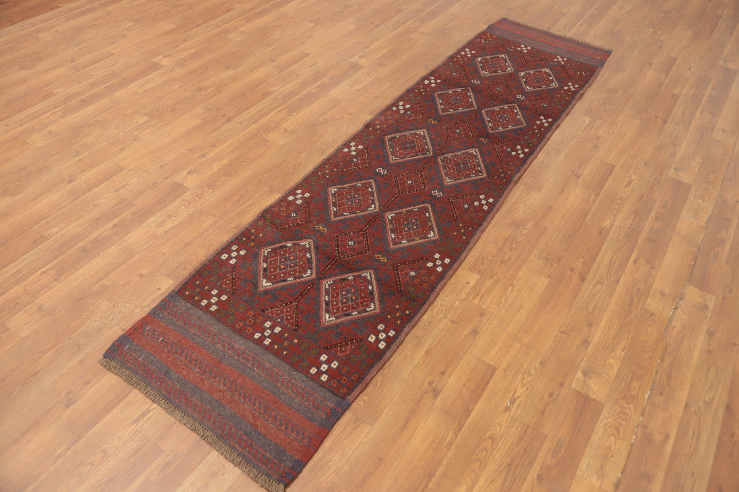 Bloomsbury Market Geometric Traditional Afghan Runner Rug 2x8 | Wayfair