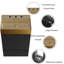 Ensemble de meuble-lavabo 20 po avec lavabo en acier inoxydable, meuble-lavabo simple, meuble de rangement avec tiroirs, ensemble d'armoires de rangement-572545463