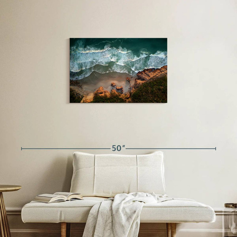Gillard Coastal Waves, 20" H x 30" W