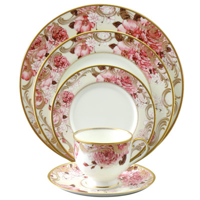 NARUMI Patricia 5 Piece Place Setting, Service for 1