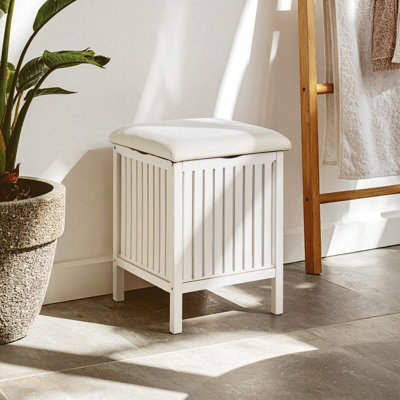 Hector Solid Wood Accent Stool