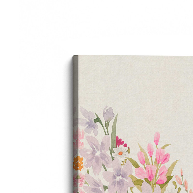 «Garden Spray I» par Grace Popp, reproduction d'art sur toile, H 48 po x l 32 po