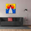 «Geo House» par Ata Alishahi, estampe numérique sur toile, 12 po x 12 po-1882882606