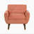 Velours orange