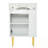 Bathroom vanity with Sink and left Side Storage-564781876