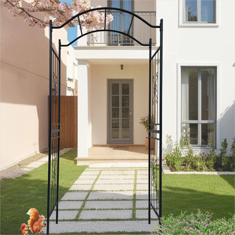90.45 Ft. H x 17.62 Ft. W Iron Gate with