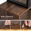 144.7cm H x 80cm W Geometric Bookcase