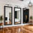 Rectangular Decorative Wall Mirror With Statement Deep Frame, HD Tempered Glass Vanity Mirror For Bathroom, Entryway, Or Bedroom-872761204-872761202