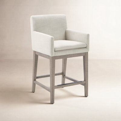 Bethea Counter Stool with Arms