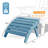 Plastic Adirondack Folding Outdoor Ottoman(TWO SETS)-104826919